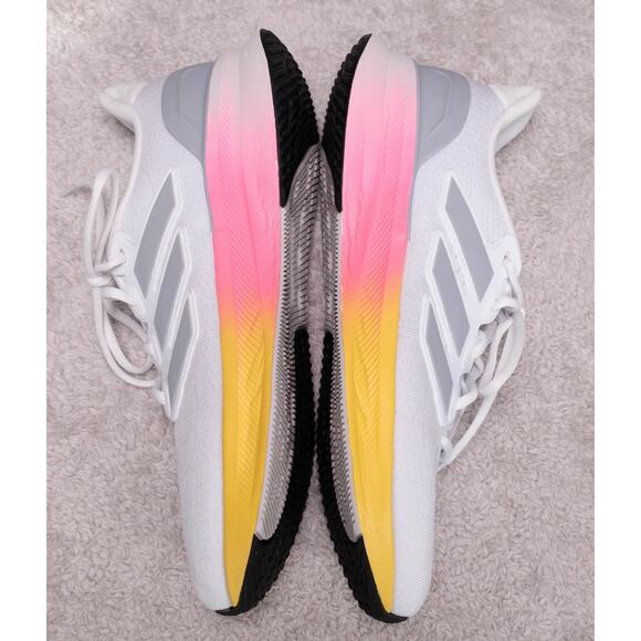 Adidas Ultrarun 5 White Pink Yellow Running Shoes Sneakers Mens Size 11 IE8791 main image 13